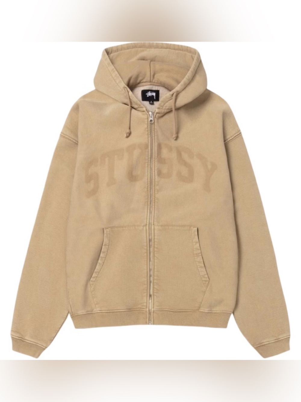 Stussy FADED GRAPHIC ZIP HOODIE